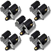 LOVEXIU Colgador Escoba y Fregona- Colgador de escobas 5 PCS- Colgador Escobas ajustable antideslizante- Sujeta soporte…